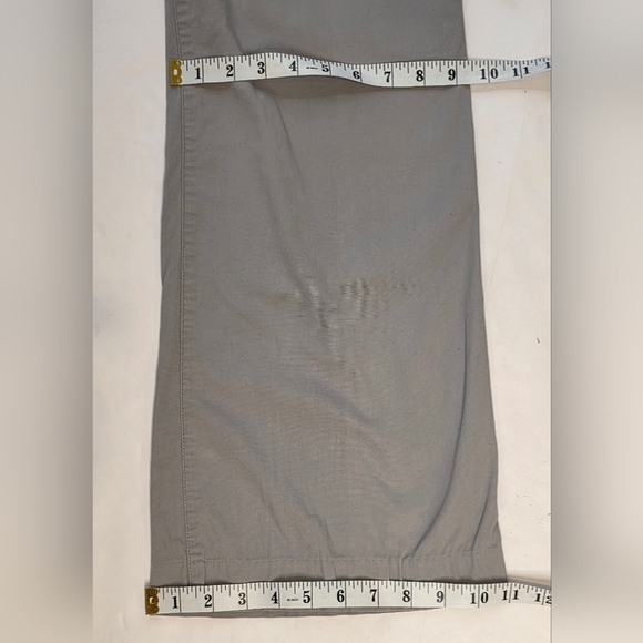 J Crew City Women's Fit Grey Cotton Pants 26/30 Regular Stretch flair. US 26 - Picture 8 of 10